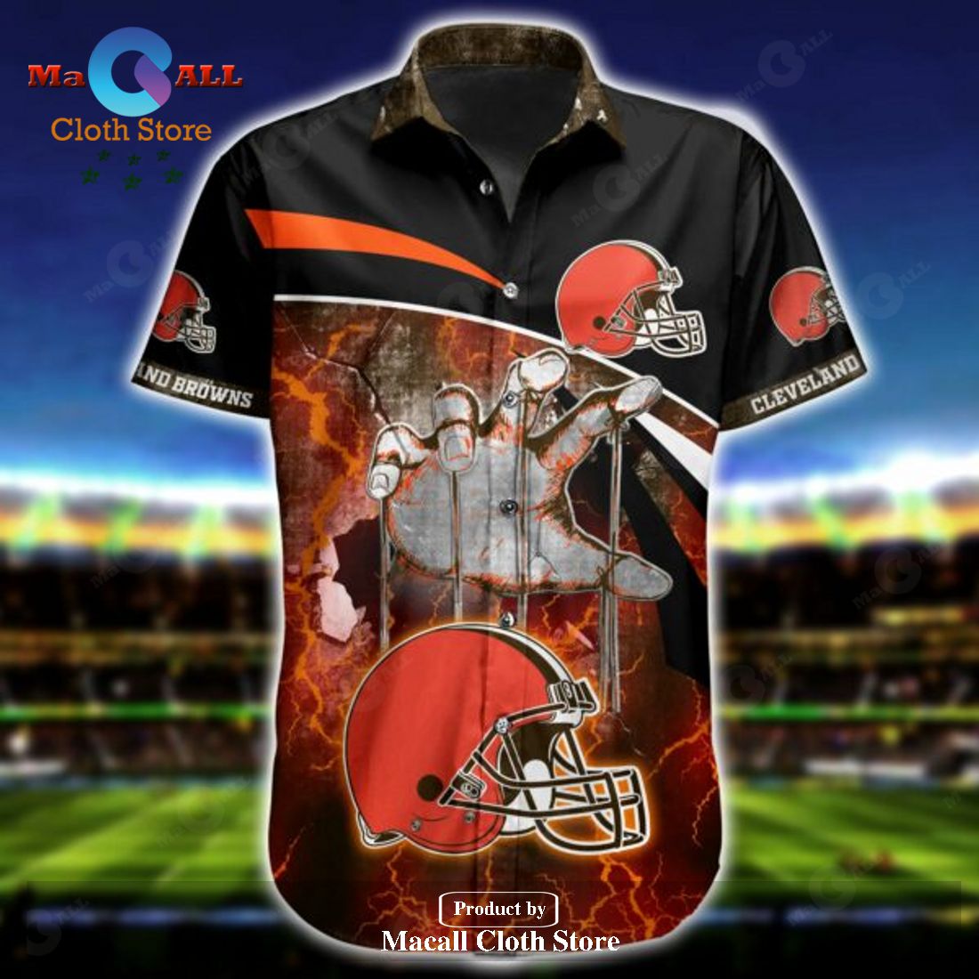 NFL Cleveland Browns Hawaiian Shirt Short Summer 01 LIMITED EDITION
