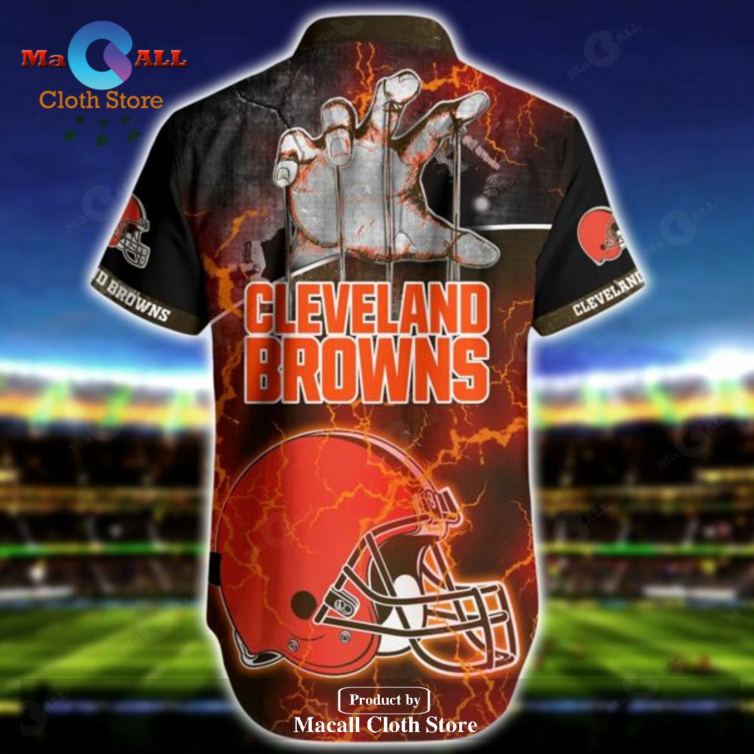 NFL Cleveland Browns Hawaiian Shirt Short Summer 01 LIMITED EDITION