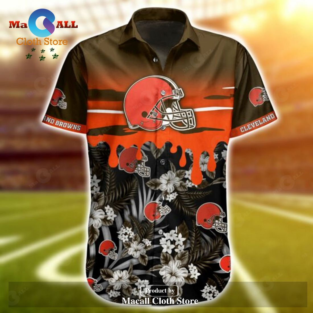 NFL Cleveland Browns Hawaiian Shirt Short Summer Trending 02 LIMITED EDITION