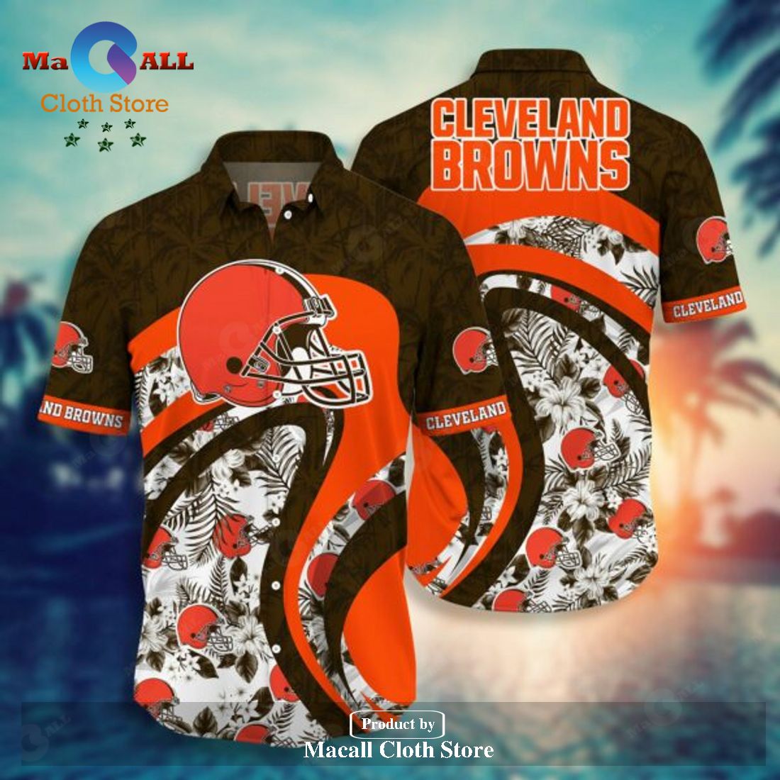 NFL Cleveland Browns Camo Style Gifts for Veterans Day All Over Printed 3D  Shirt