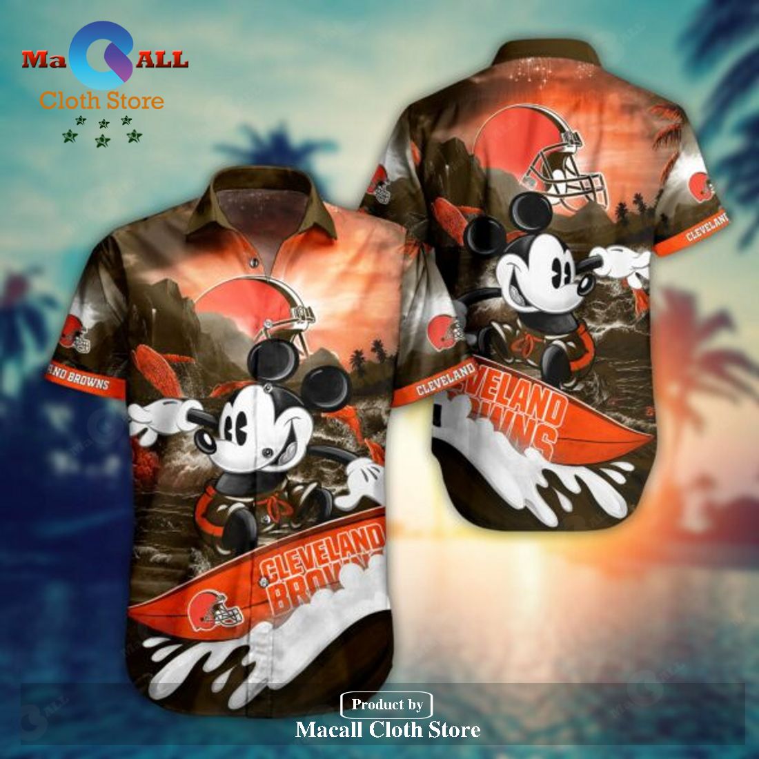 Available] Cleveland Browns NFL-Special Hawaiian Shirt New Arrivals Summer