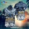 Philadelphia Eagles Team Color Button NFL Hawaiian Graphic Print Shirt and Short LIMITED EDITION