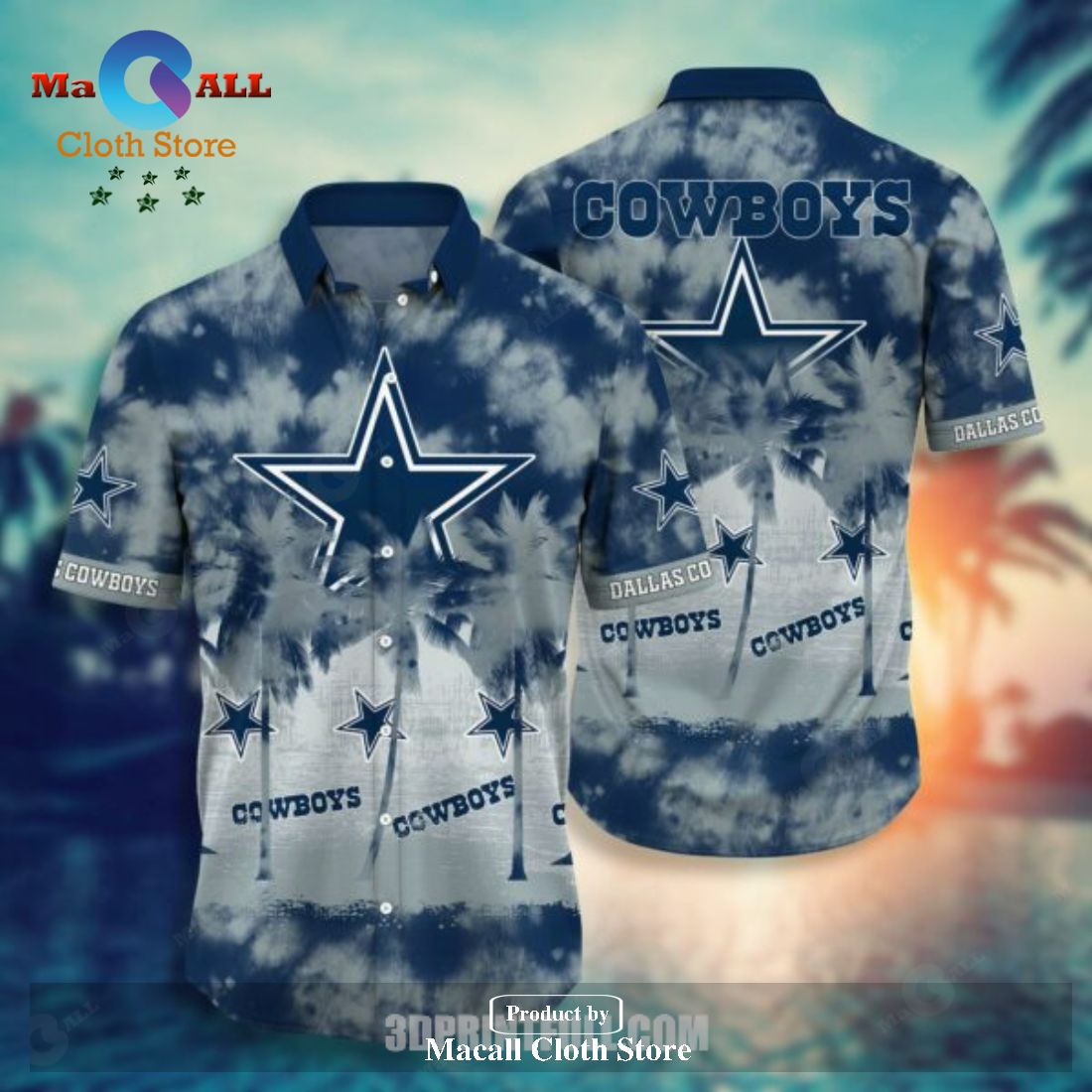 NFL Dallas Cowboys Style Trending Model 4 Hawaiian Shirt Short LIMITED ...