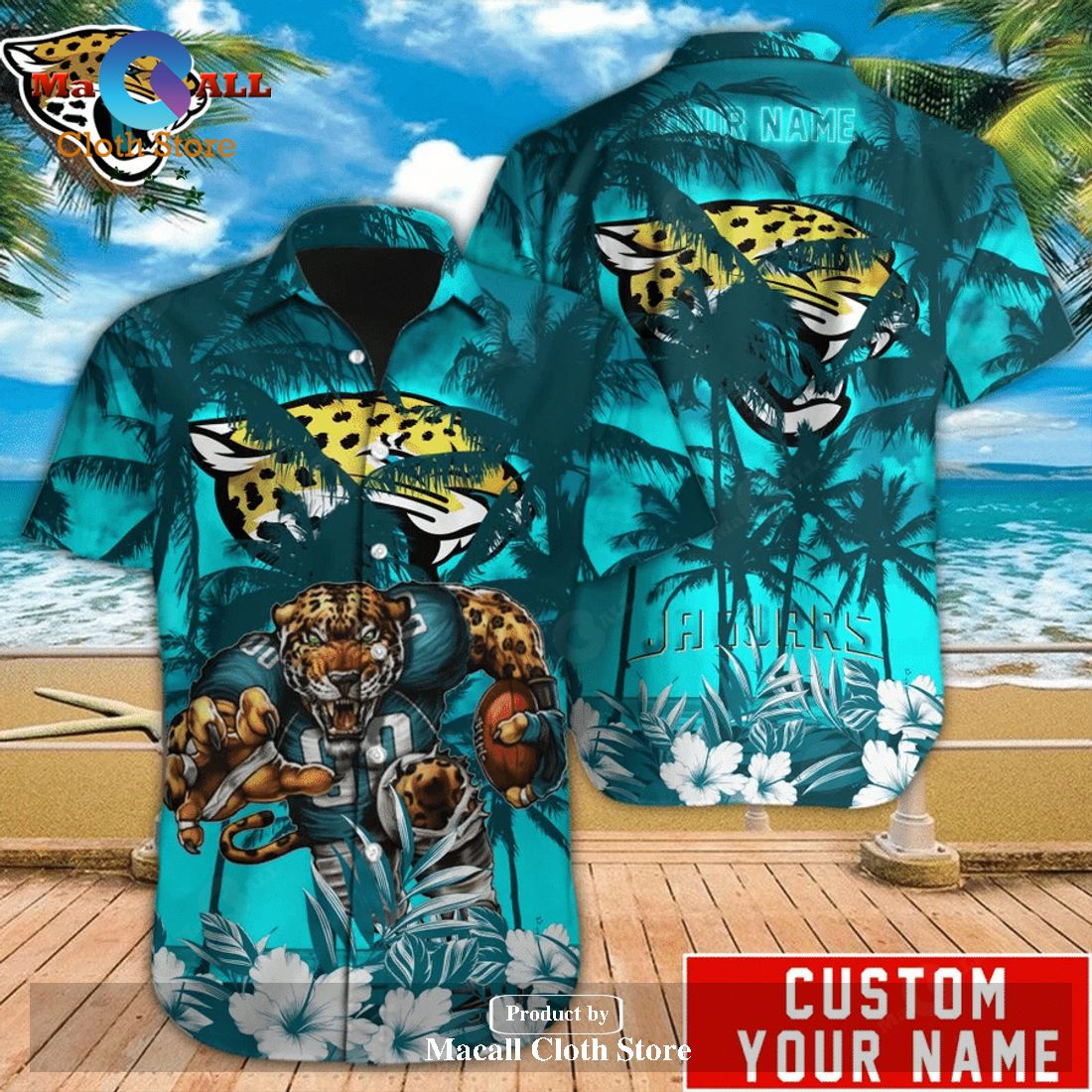 NFL Jacksonville Jaguars Style Hawaiian Shirt LIMITED EDITION