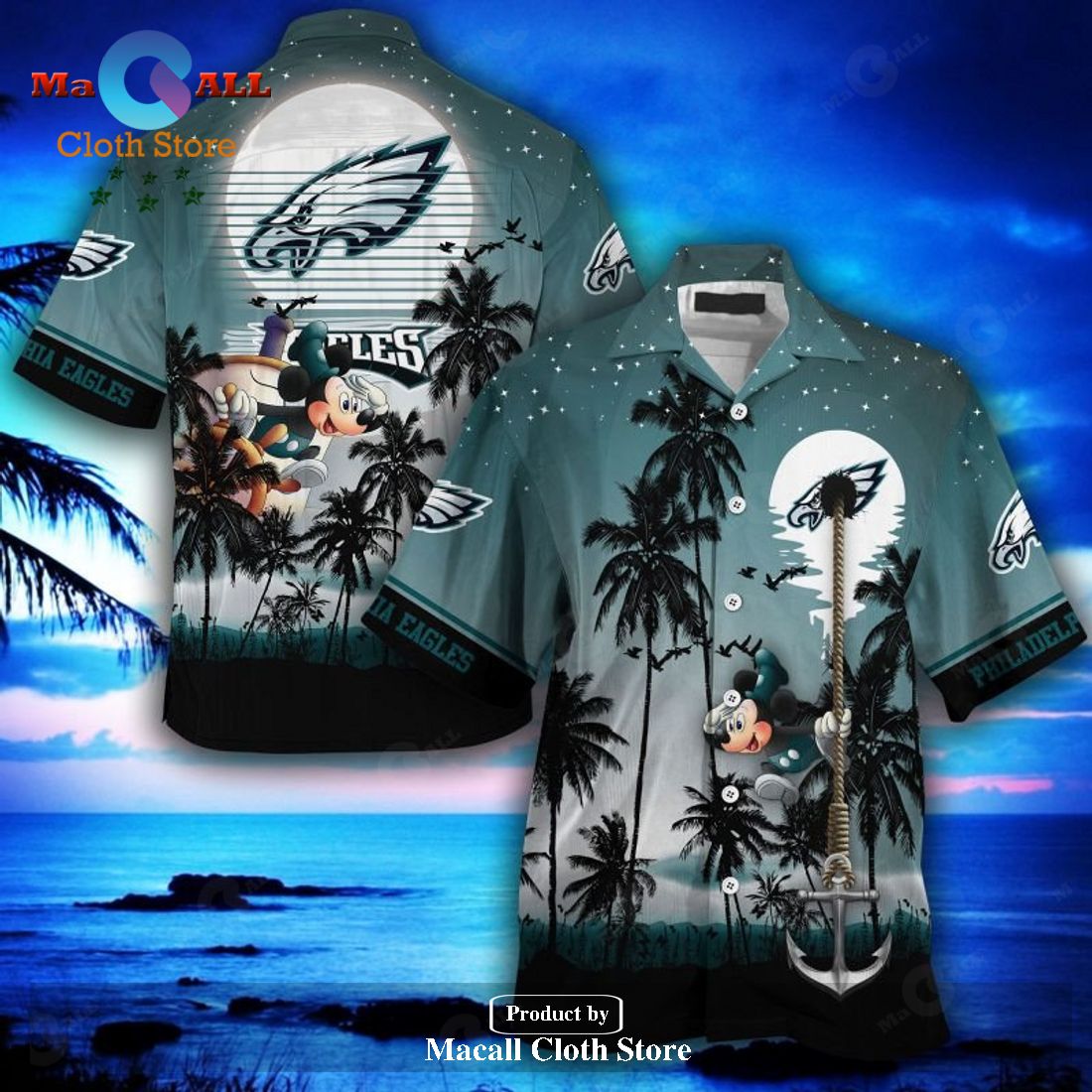 Philadelphia Eagles NFL Summer Hawaiian Shirt LIMITED EDITION Philadelphia Eagles NFL Summer Hawaiian Shirt LIMITED EDITION