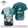 Philadelphia Eagles Snake And Skull Hawaii Shirt and Shorts Summer Collections LIMITED EDITION