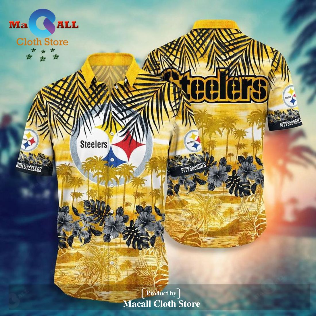 Pittsburgh Steelers Hawaiian Shirt Short Style New Hot Trending Summer Best  Men Women - Limotees