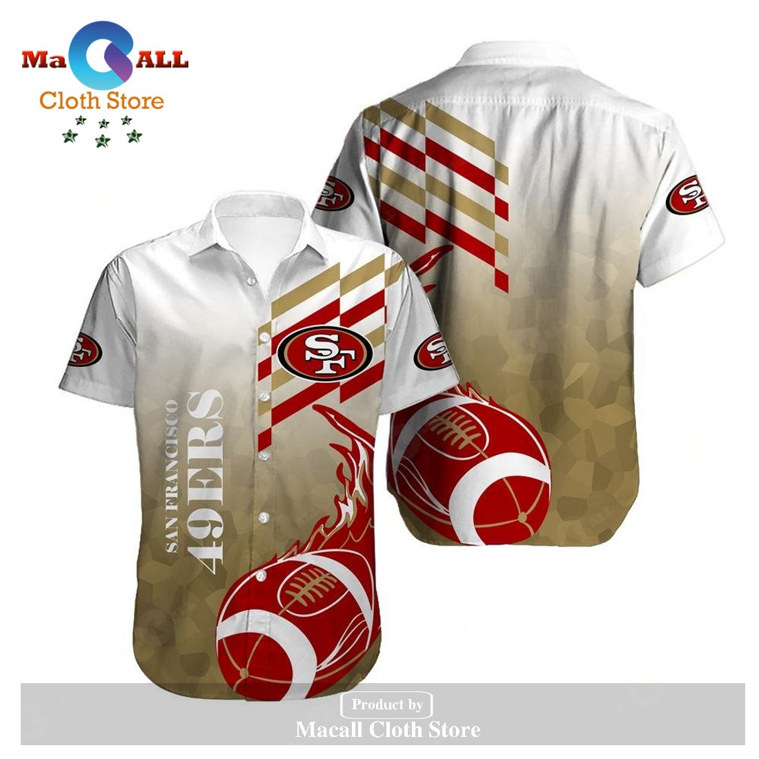 San Francisco 49ers Trending Model 7 Hawaiian Shirt LIMITED EDITION San Francisco 49ers Trending Model 7 Hawaiian Shirt LIMITED EDITION
