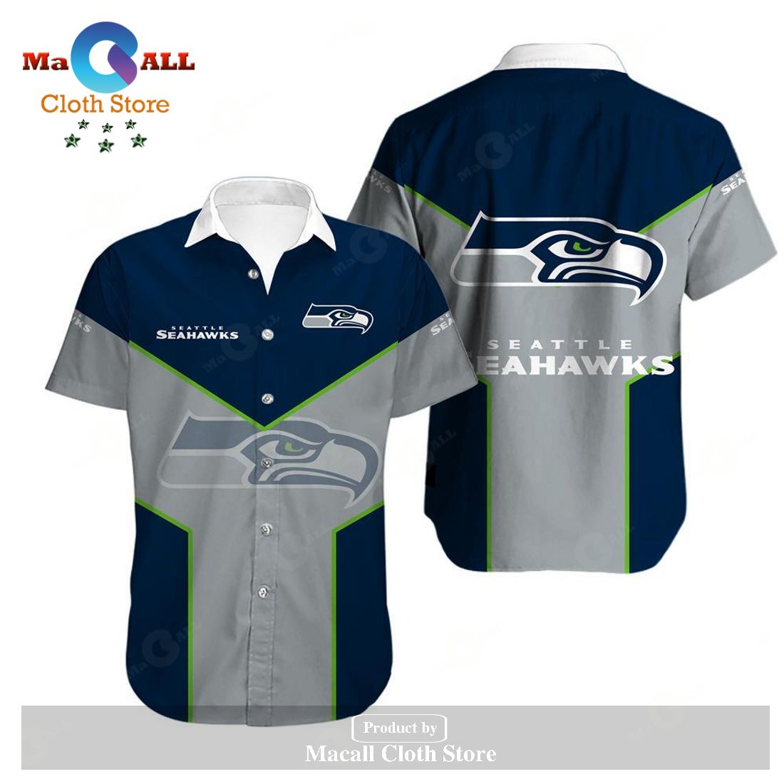 Seattle Seahawks Trending Model 5 Hawaiian Shirt LIMITED EDITION Seattle Seahawks Trending Model 5 Hawaiian Shirt LIMITED EDITION