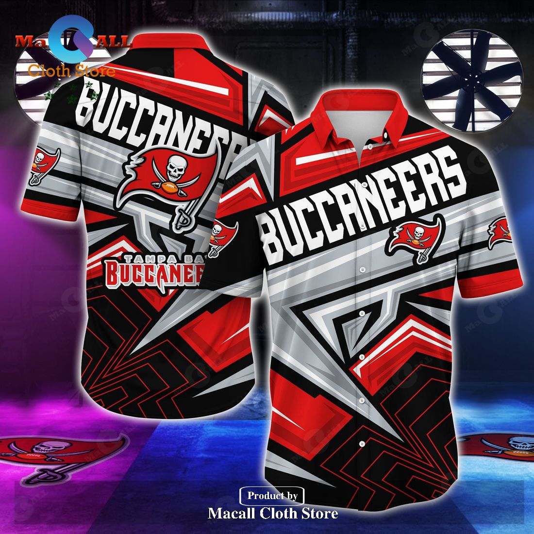 Tampa Bay Buccaneers NFL Summer Collection Hawaiian Shirt LIMITED EDITION