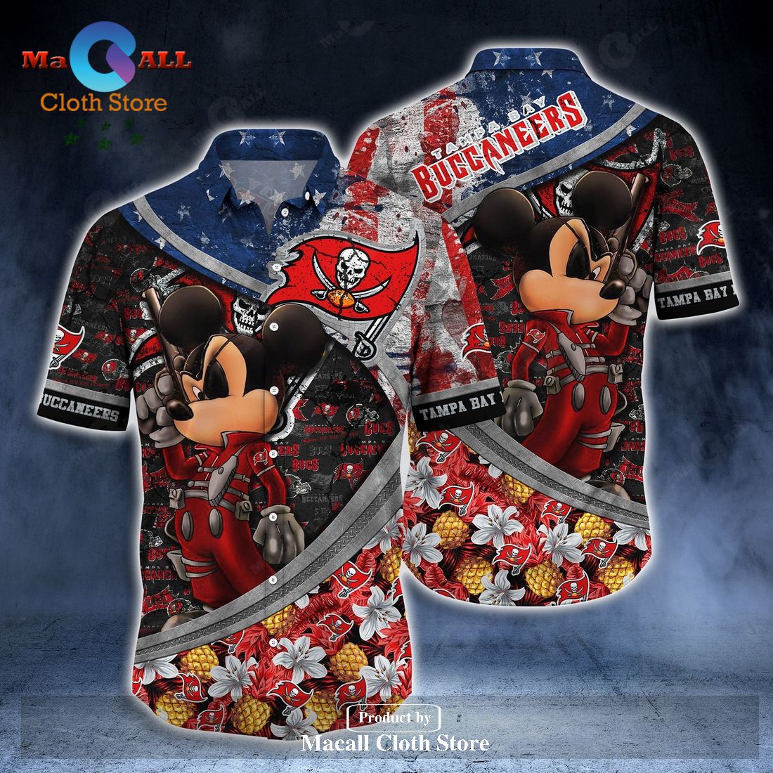 Tampa Bay Buccaneers NFL-Aloha Vintage Hawaiian Shirts and Short For Men and Women LIMITED EDITION