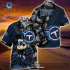 Tennessee Titans NFL Summer Hawaiian Shirt With Tropical Flower Pattern LIMITED EDITION