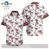 Washington Football Team Coconut Leaves And Skulls Hawaii Shirt LIMITED EDITION