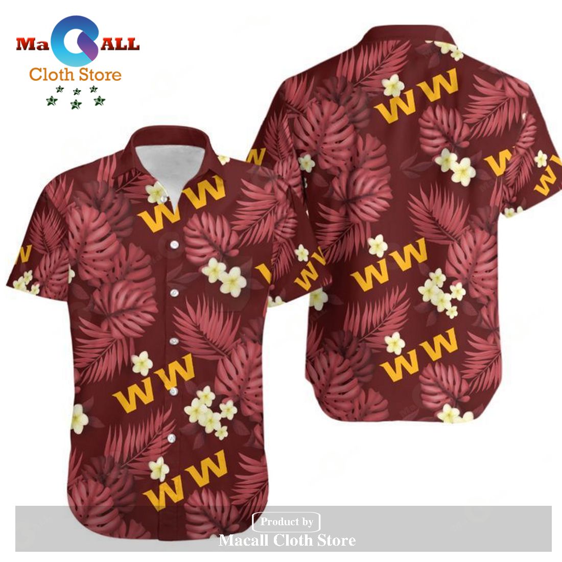 Washington Football Team NFL Gift For Fan Hawaii Shirt and Shorts Summer Collections LIMITED EDITION