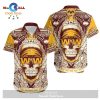 Washington Football Team Skull NFL Gift For Fan Hawaiian Graphic Print LIMITED EDITION