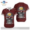 Washington Football Team Stripes and Skull Hawaii Shirt and Shorts LIMITED EDITION