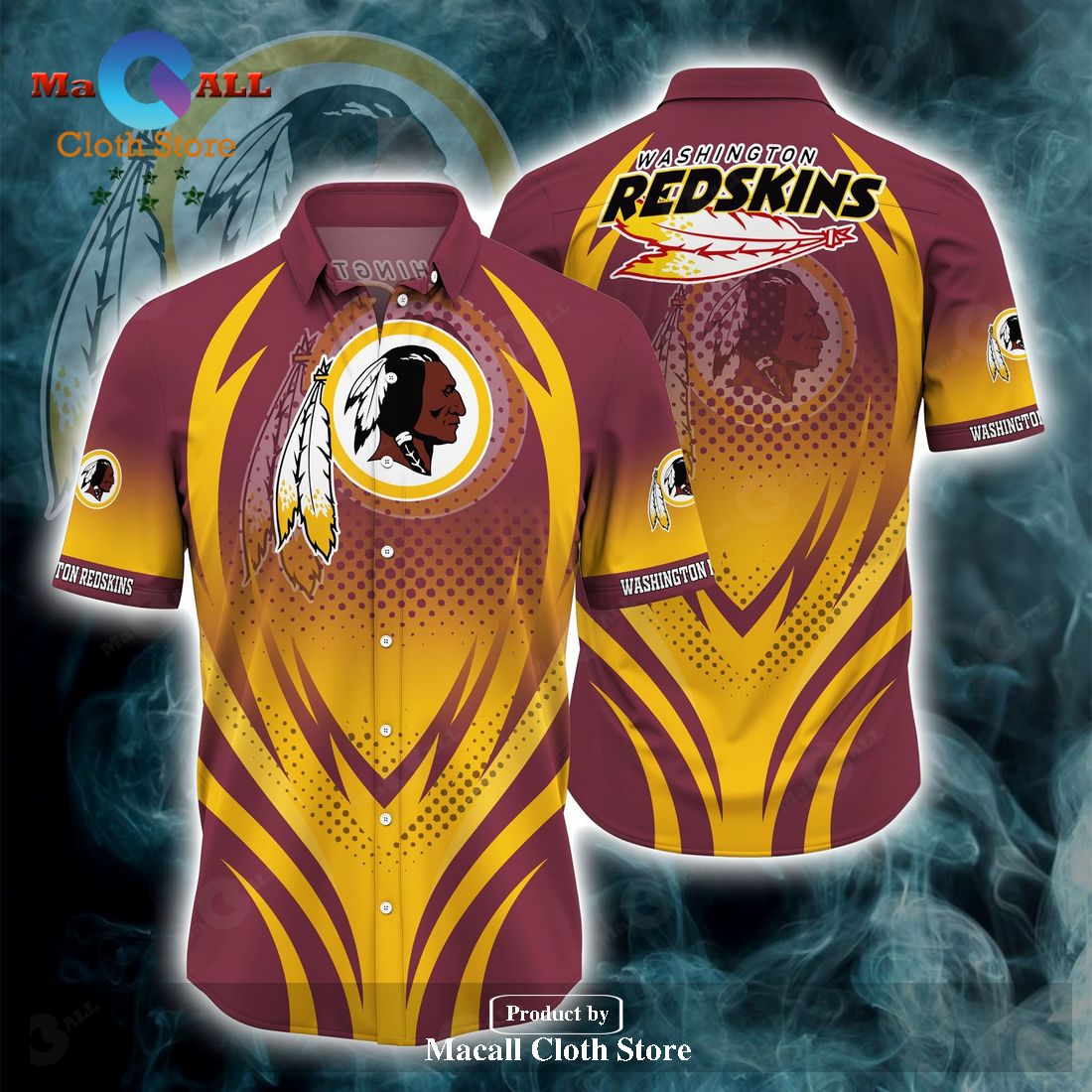 Washington Redskins NFL Hawaiian Shirt and Short Summer Collection LIMITED EDITION – ZM01