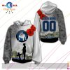 Personalized NRL Cronulla Sutherland Sharks Anzac Day Hoodie Sweatshirt 3D LIMITED EDITION