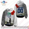 Personalized NRL Newcastle Knights Anzac Day Hoodie Sweatshirt 3D LIMITED EDITION