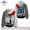 Personalized NRL Parramatta Eels Anzac Day Hoodie Sweatshirt 3D LIMITED EDITION