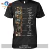 18 Year Supernatural 2005 2023 15 Seasons Carry On Wayward Son Signatures Tee T-Shirt