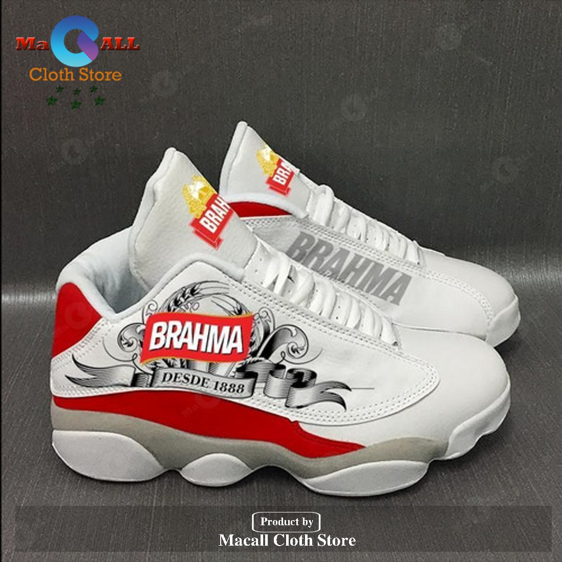 Asahi Super Dry Beer form AIR Jordan 13 Sneakers Gift Shoes For Fan POD Design