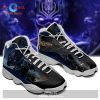 Black Panther Shoes form AIR Jordan 13 Sneakers Gift Shoes For Fan POD Design – N791