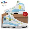 Calgary Flames Hockey Personalized Air Jordan 13 Sneakers Sport  Gift Shoes For Fan POD Design