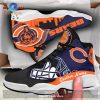 Chicago Bears Air Jordan 13 Sneakers Sport Gift Shoes For Fan POD Design
