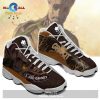 Green Bay Packers form AIR Jordan 13 Sneakers  Gift Shoes For Fan POD Design