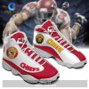 Kansas City Chiefs Air Jordan 13 Sneakers Sport  Gift Shoes For Fan POD Design