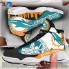 Miami Dolphins Air Jordan 13 Sneakers Sport  Gift Shoes For Fan POD Design – 2F41
