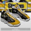 PITTSBURGH STEELERS form AIR Jordan 13 Sneakers Gift Shoes For Fan POD Design