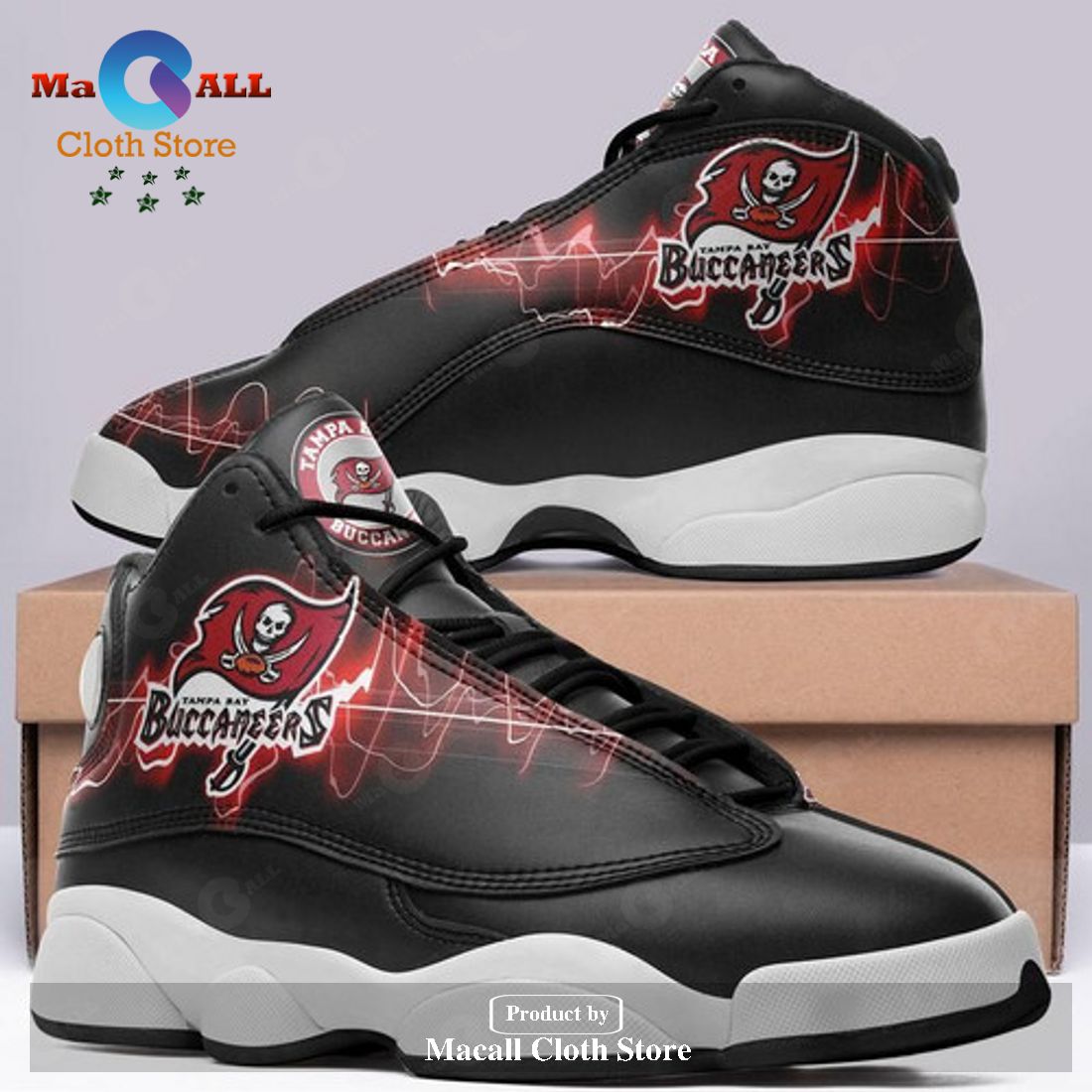 Tampa Bay Buccaneers form AIR Jordan 13 Sneakers Gift Shoes For Fan POD Design – AY61