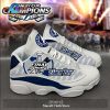 TAMPA BAY LIGHTNING Shoes form AIR Jordan 13 Sneakers-NHL CHAMPION 2022  Gift Shoes For Fan POD Design