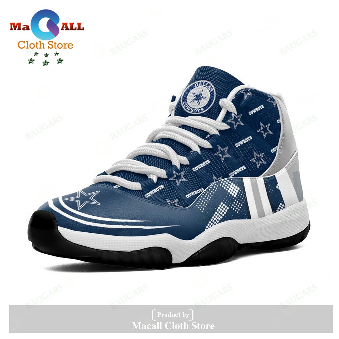 Luxury Dallas Cowboys Air Jordan 11 Sneakers Shoes Hot 2023