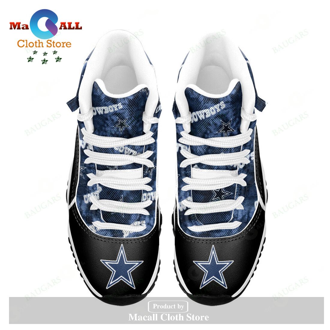 Dallas Cowboys Air Jordan 11 Sneakers Shoes Hot 2023 Gifts For Sports Lovers