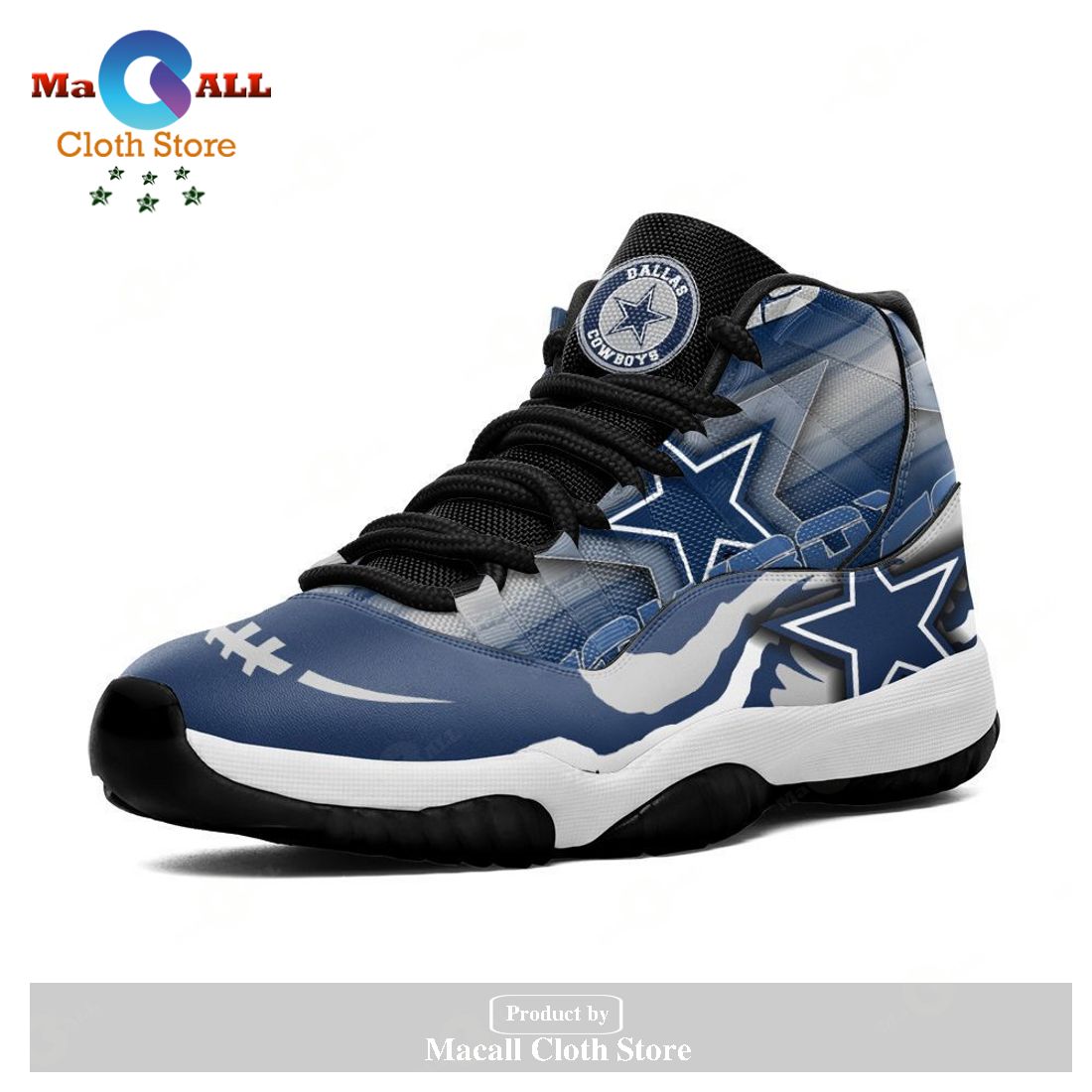 Dallas Cowboys Air Jordan 11 Sneakers Shoes Hot 2023 Gifts For Fan