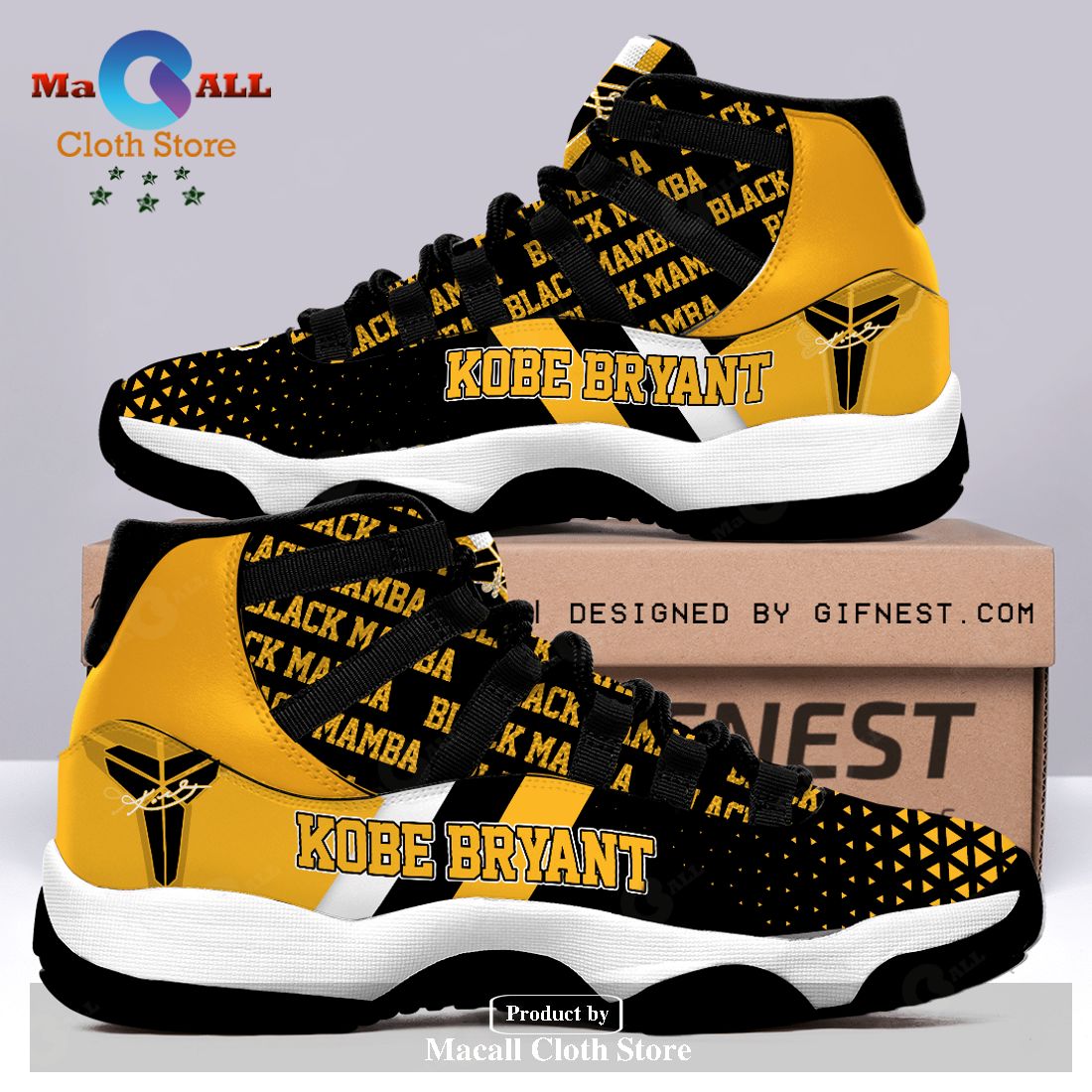 Kobe Bryant Air Jordan 11 Sneakers Shoes Hot 2023 Gifts For Men Women ...