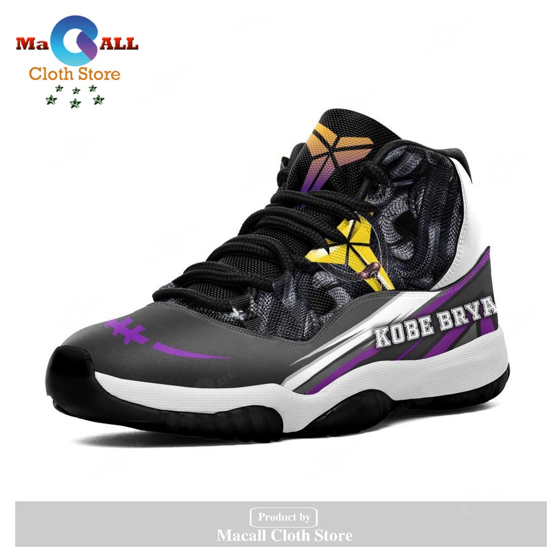Kobe Bryant Air Jordan 11 Sneakers Shoes Hot 2023 Gifts For Men Women POD Design – 5M21