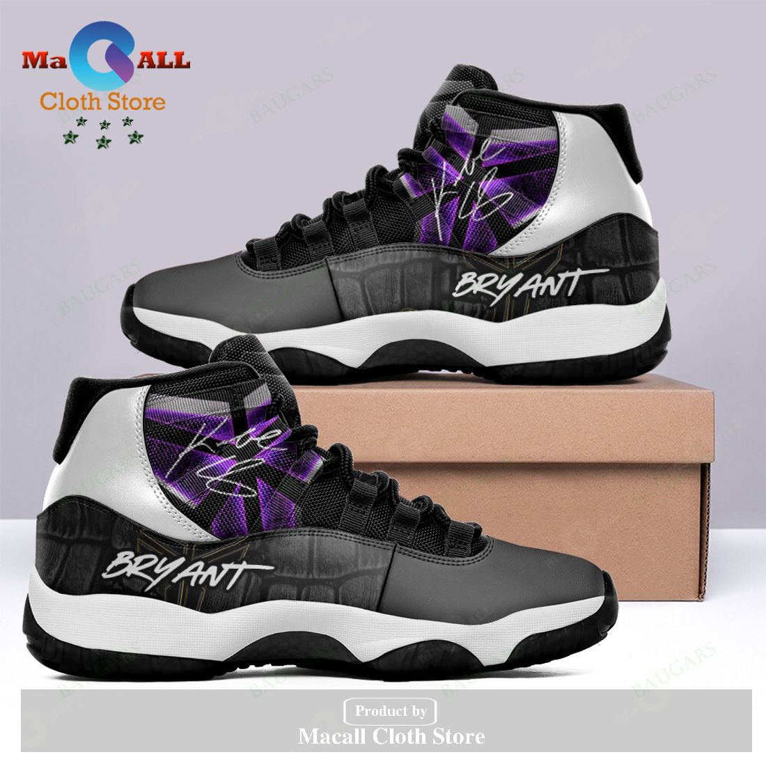 Kobe Bryant Air Jordan 11 Sneakers Shoes Hot 2023 Gifts For Men Women POD Design – SL51