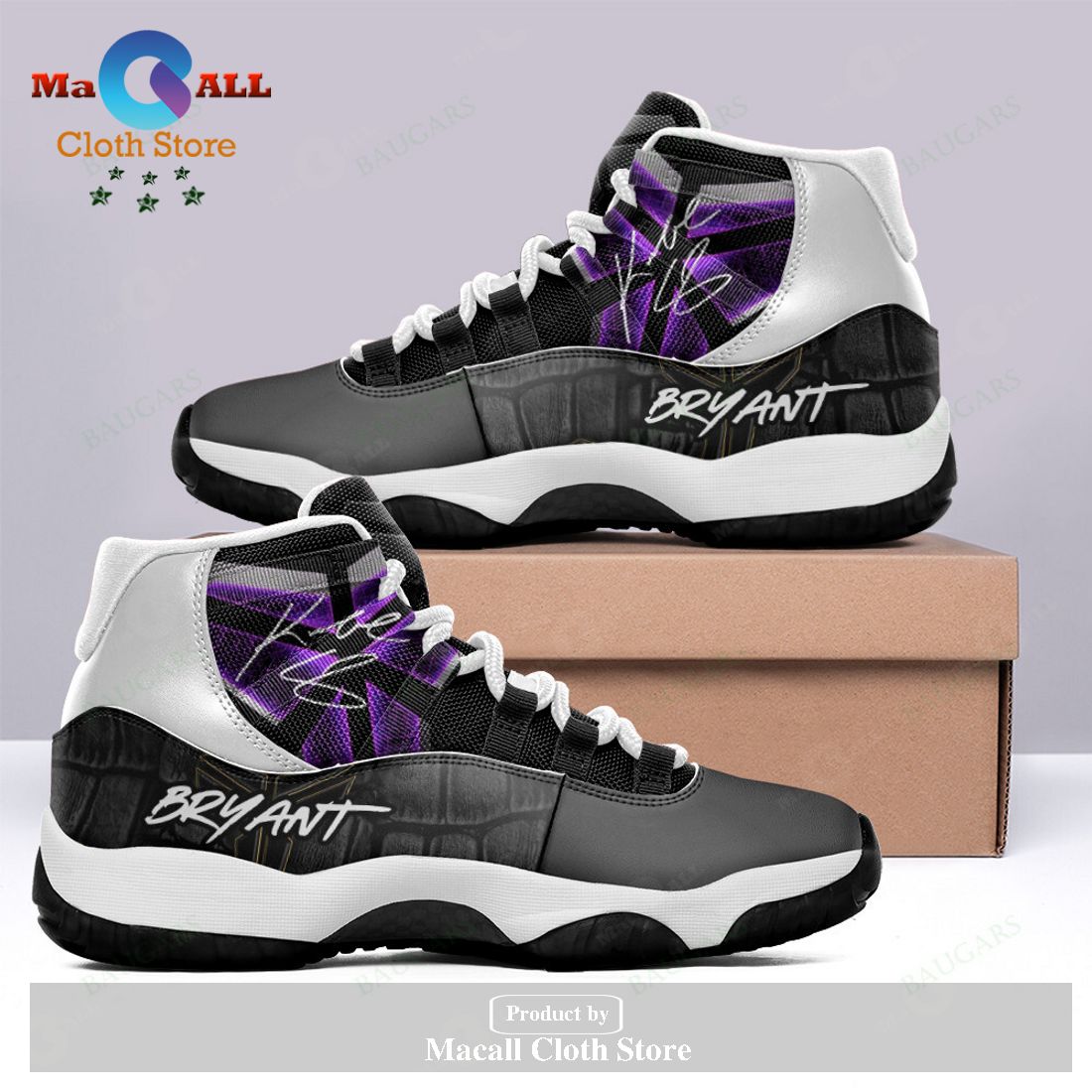 Kobe Bryant Air Jordan 11 Sneakers Shoes Hot 2023 Gifts For Men Women POD Design – SL51