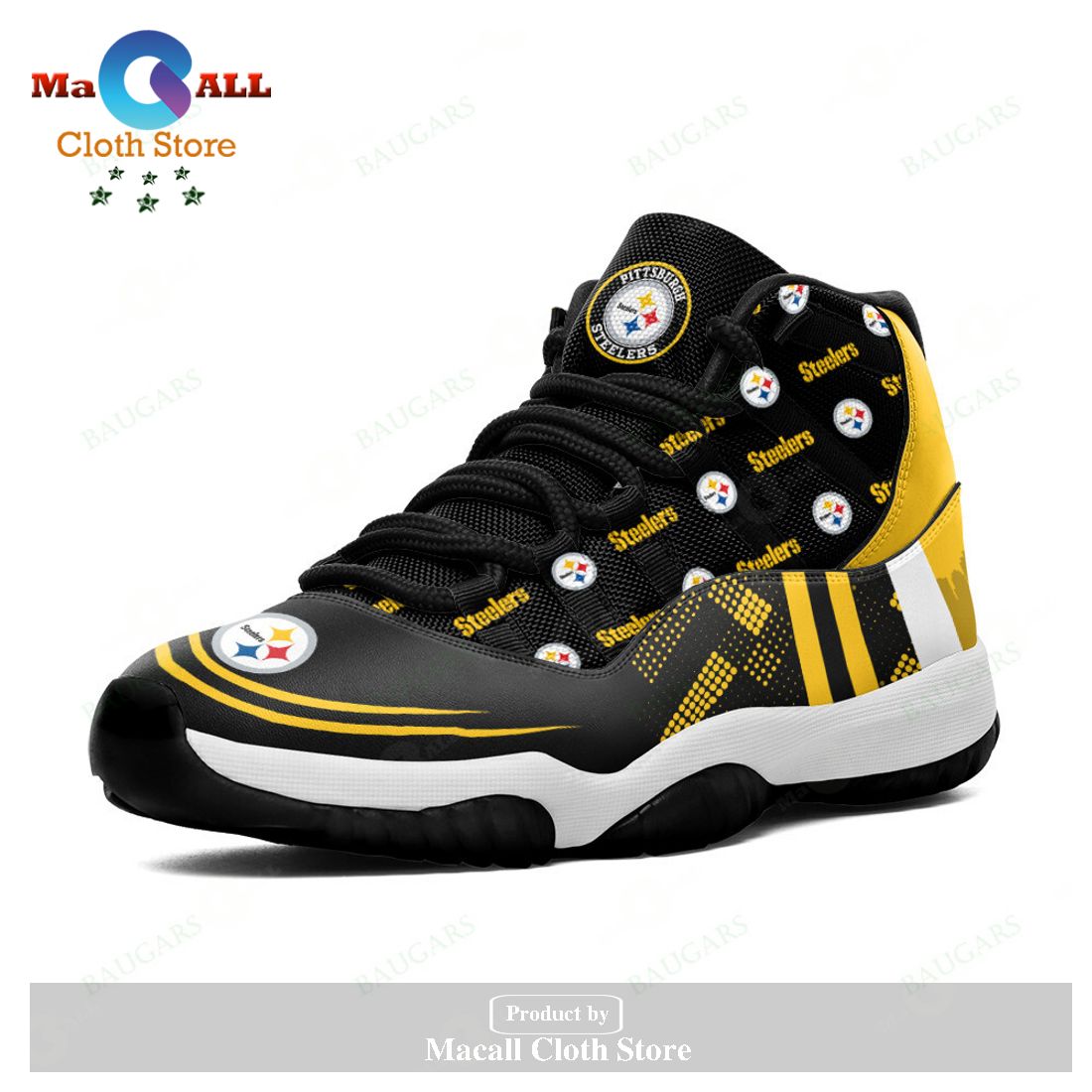 Pittsburgh Steeler - Jordan High Shoes - extreme-honor