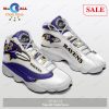 Baltimore Ravens  Air Jordan 13 Shoes Sneaker Sport Shoes Gift For Fan POD Design