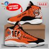 Cincinatti Bengals Air Jordan 13 Sneakers Sport Gift Shoes For Fan POD Design