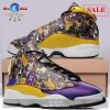 Kobe Bryant Air Jordan 13 Sneakers Sport Gift Shoes For Fan POD Design