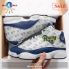 Los Angeles Rams Air Jordan 13 Shoes Sneaker Sport Shoes Gift For Fan POD Design