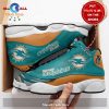 Miami Dolphins Air Jordan 13 Sneakers Sport Shoes Gift For Fan POD Design – R871