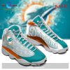 Miami Dolphins Air Jordan 13 Sneakers Sport Shoes Gift For Fan POD Design – RP01