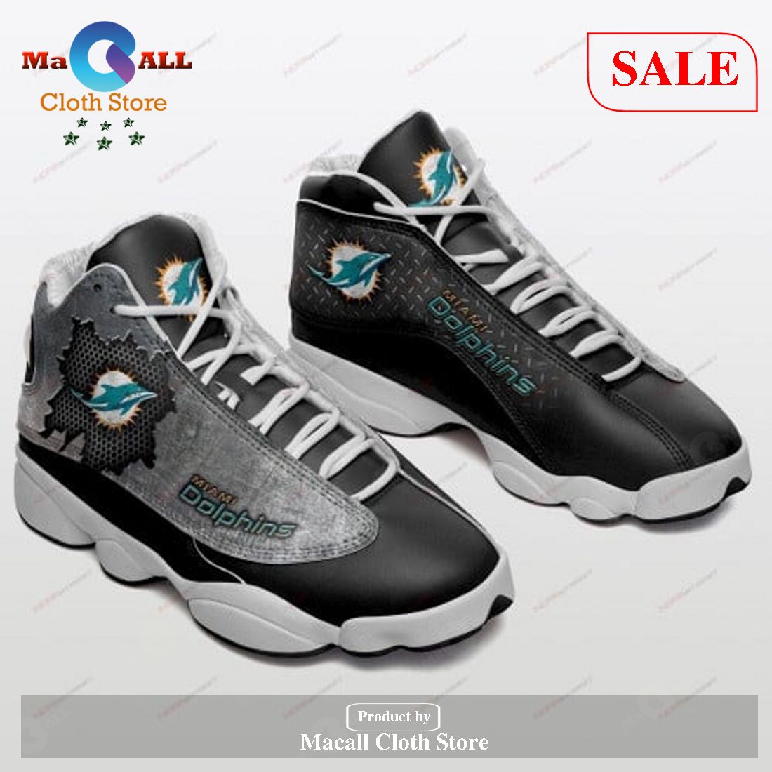 Carolina Panthers Logo Air Jordan 13 Shoes - EmonShop - Tagotee